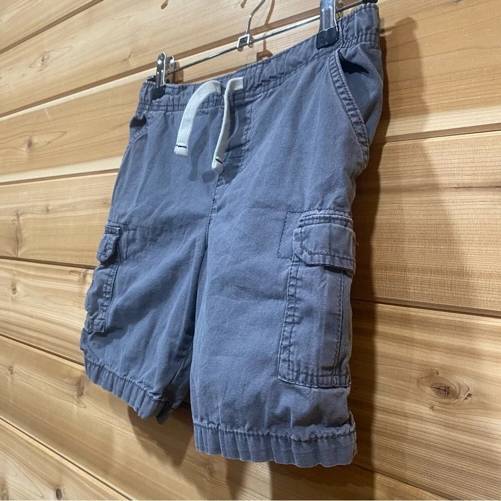 Bundle &‎ Save Carter's Gray Cargo Shorts with Elastic Waistband SZ 6